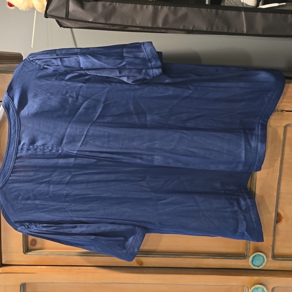 Nine Britton Turquoise Top - Picture 3 of 4